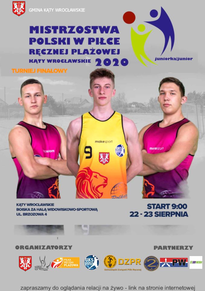 mistrzostwa mistrzostwa Polski w piłce ręcznej plażowej - 22-23 sierpnia 2020